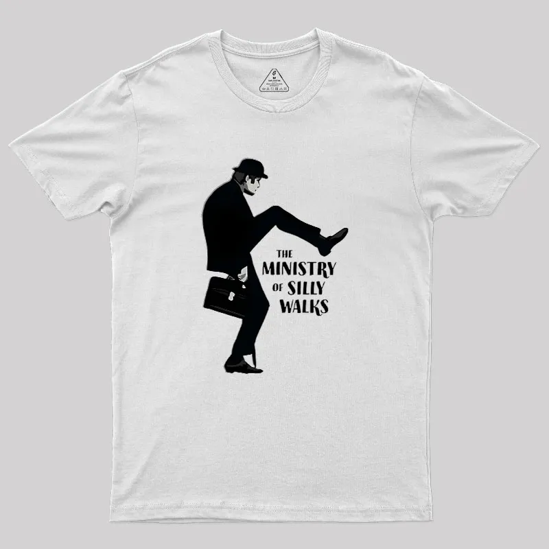 The Ministry Of Silly Walks Geek T-Shirt - Image 11