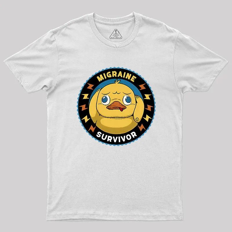 Migraine Survivor Geek T-Shirt - Image 11