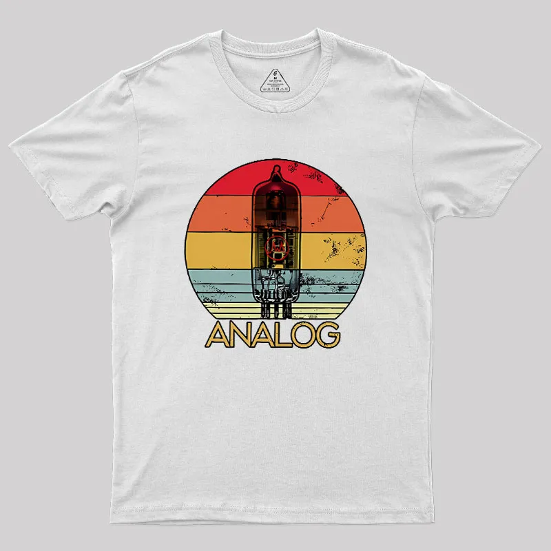 Vacuum Tube Analog Geek T-Shirt - Image 11