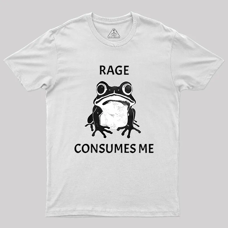 Rage Consumes Me Frog Geek T-Shirt - Image 11