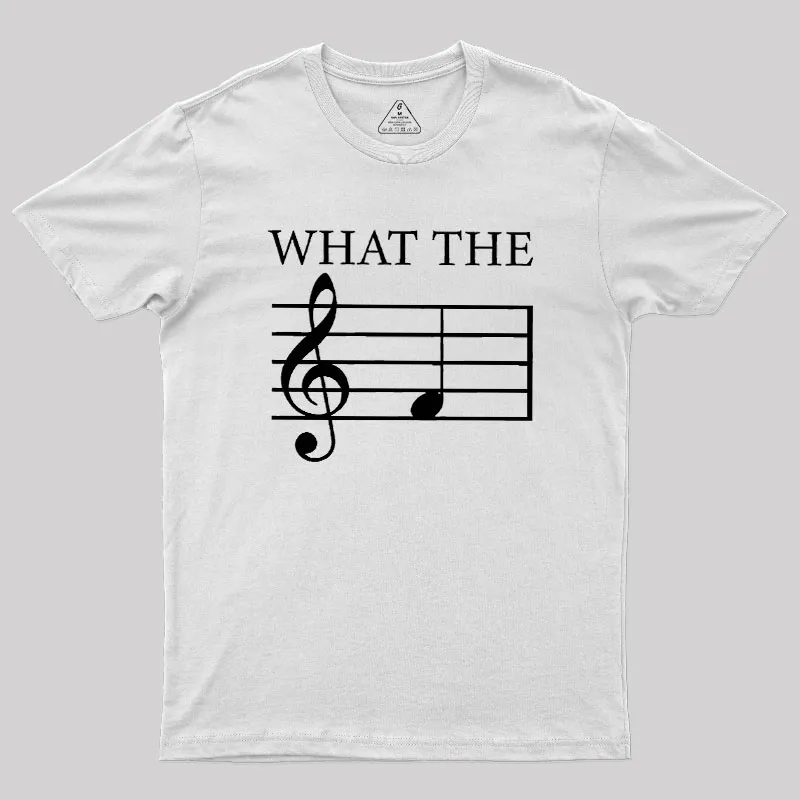 What the F (Treble) Geek T-Shirt - Image 11