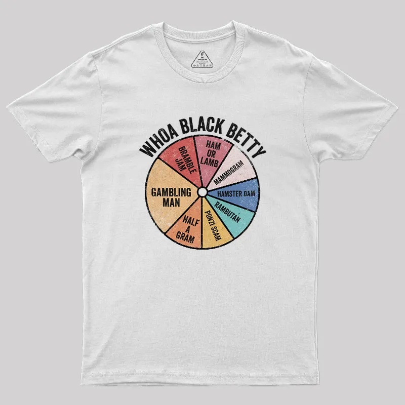 Whoa Black Betty Geek T-Shirt - Image 11