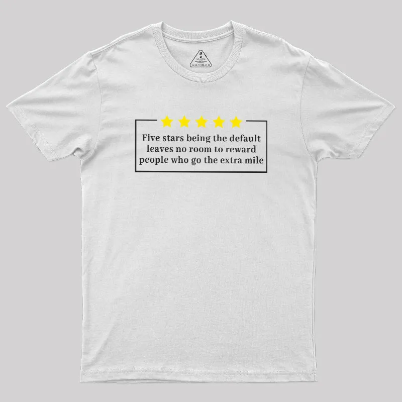 Five Stars Geek T-Shirt - Image 10