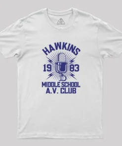Hawkins A.V. Club 1983 Geek T-Shirt