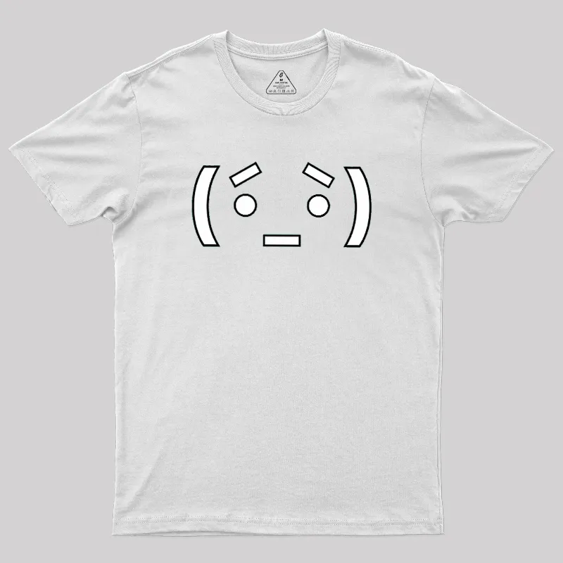 Nerdy Anime Emoticon Geek T-Shirt - Image 11