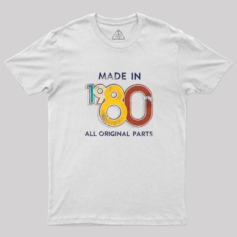 Made In 1980 Geek T-Shirt - Image 11
