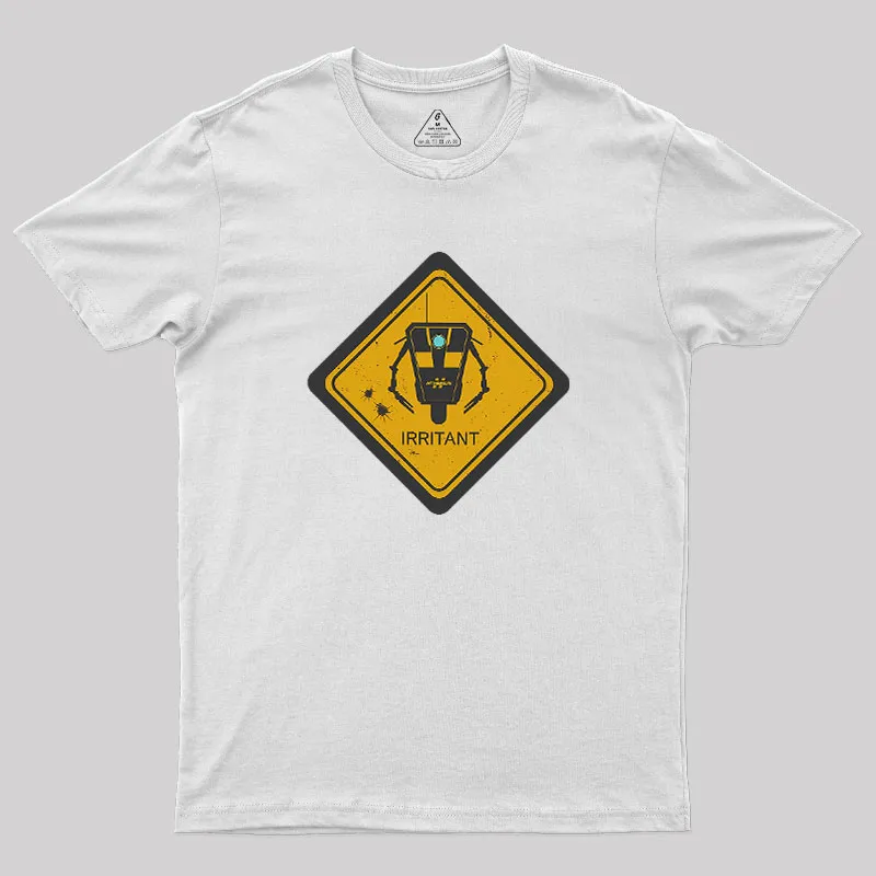 Caution: Irritant Geek T-Shirt - Image 11