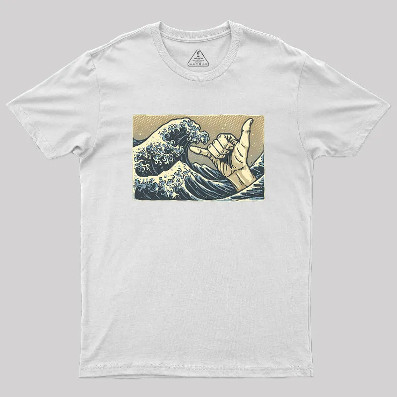 Catch Some Waves Geek T-Shirt - Image 11