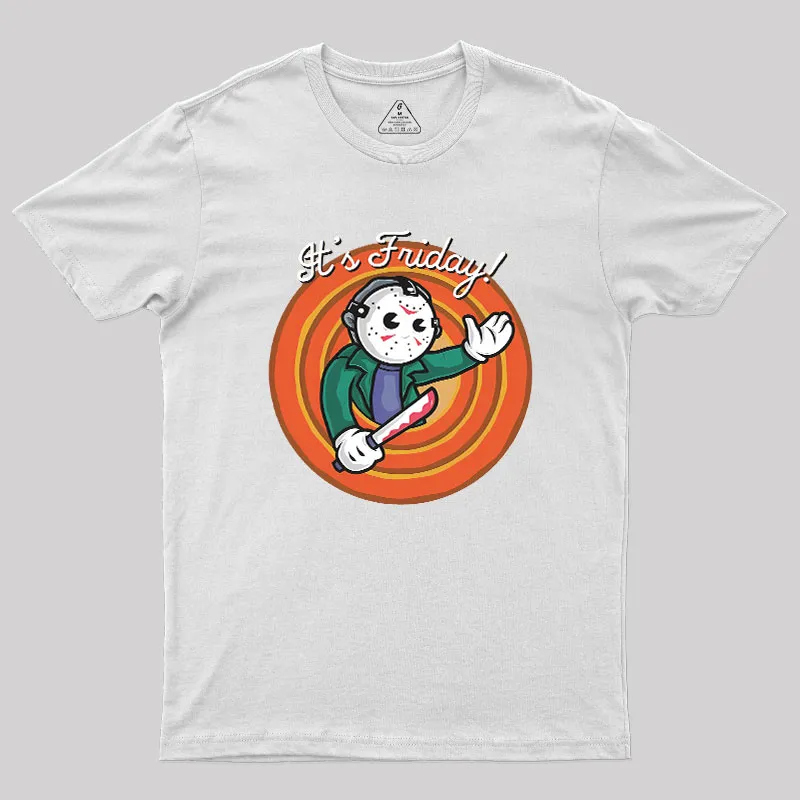 It's Friday Geek T-Shirt - Image 11