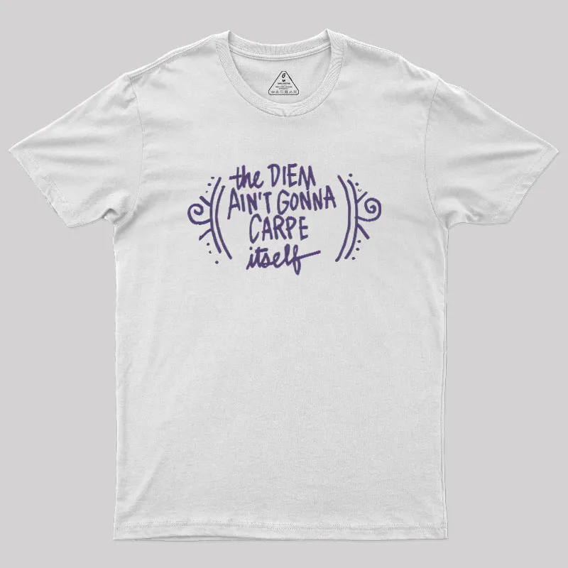 Carpe Diem Geek T-Shirt - Image 7