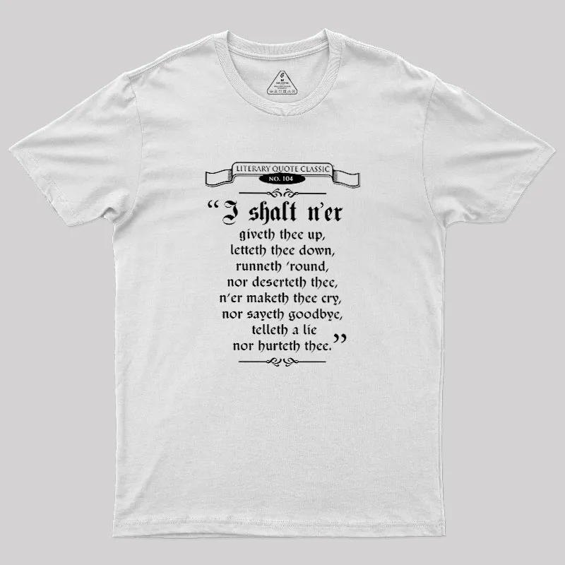 Thou Hast Been Sir Richard Roll'd Geek T-Shirt - Image 11