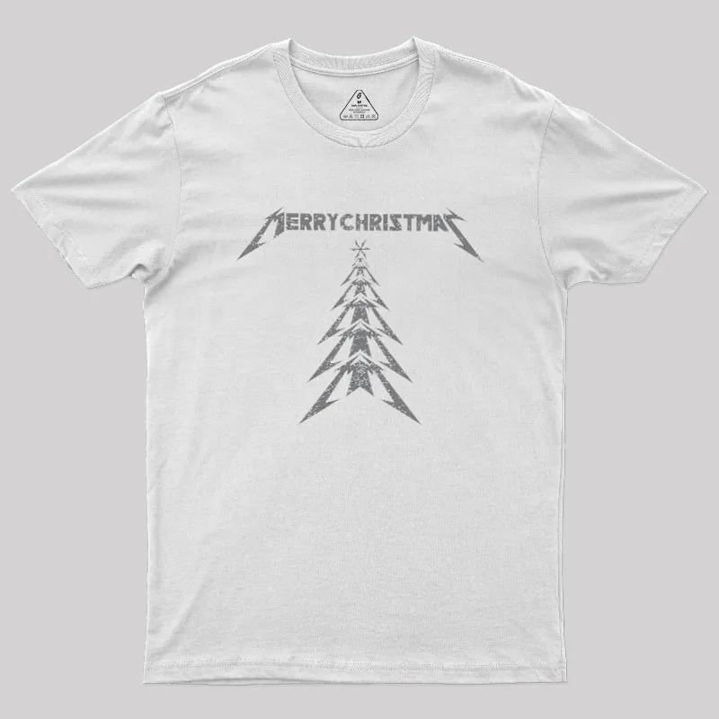 HEAVY METAL CHRISTMAS Geek T-Shirt - Image 6