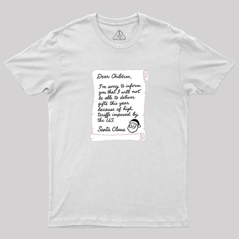 Christmas Letter Geek T-Shirt - Image 11