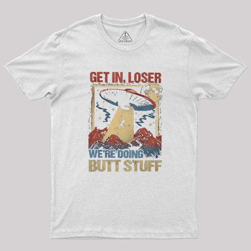 Glow In The Dark Alien UFO Geek T-Shirt - Image 7