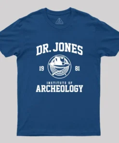 Alternative view of Dr. Jones Geek T-Shirt
