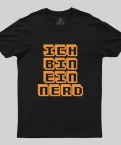 Alternative view of Ich Bin Ein Geek T-Shirt