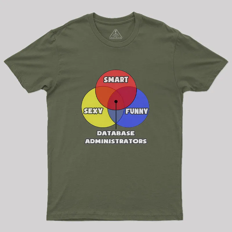 Database Administrators Geek T-Shirt - Image 3