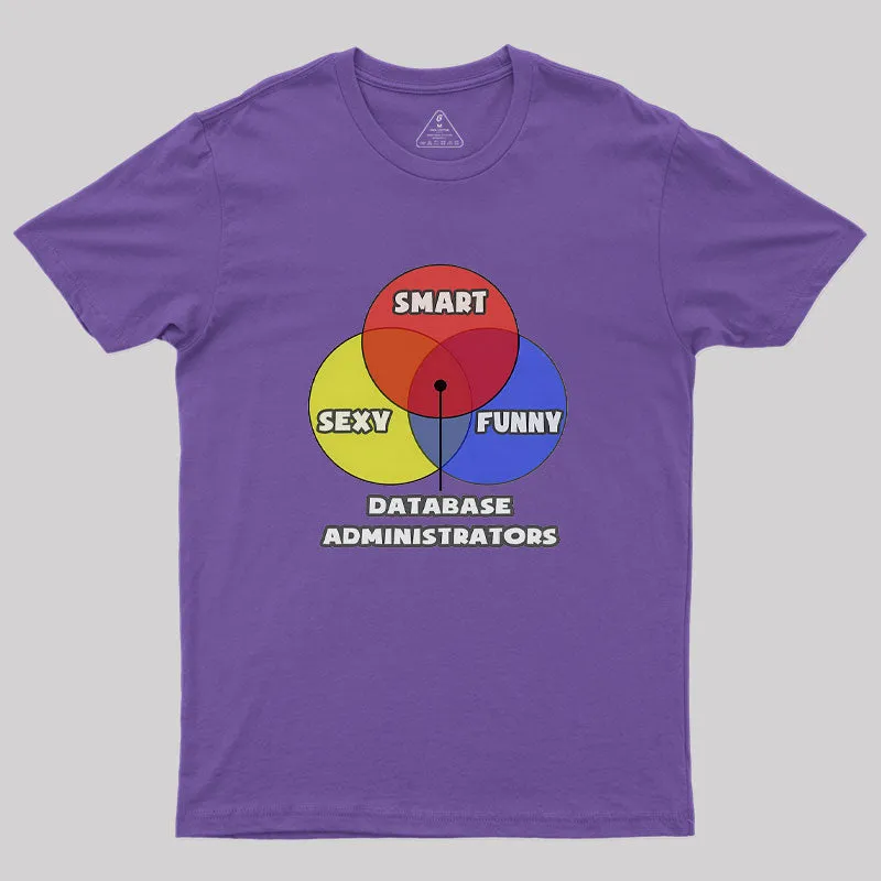 Database Administrators Geek T-Shirt - Image 6