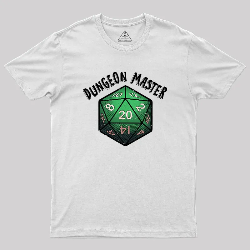 Magic Dice Green Geek T-Shirt - Image 9