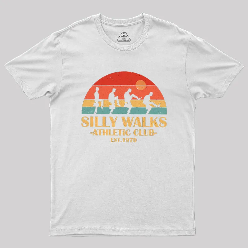 Silly Walks Athletic Club Geek T-Shirt - Image 6