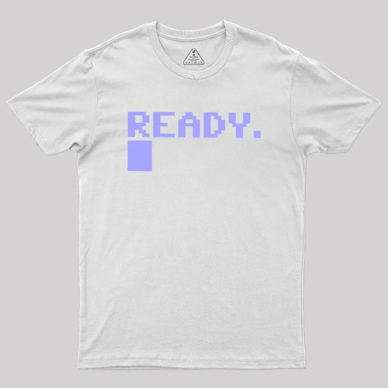 Commodore C64 Ready Geek T-Shirt - Image 7