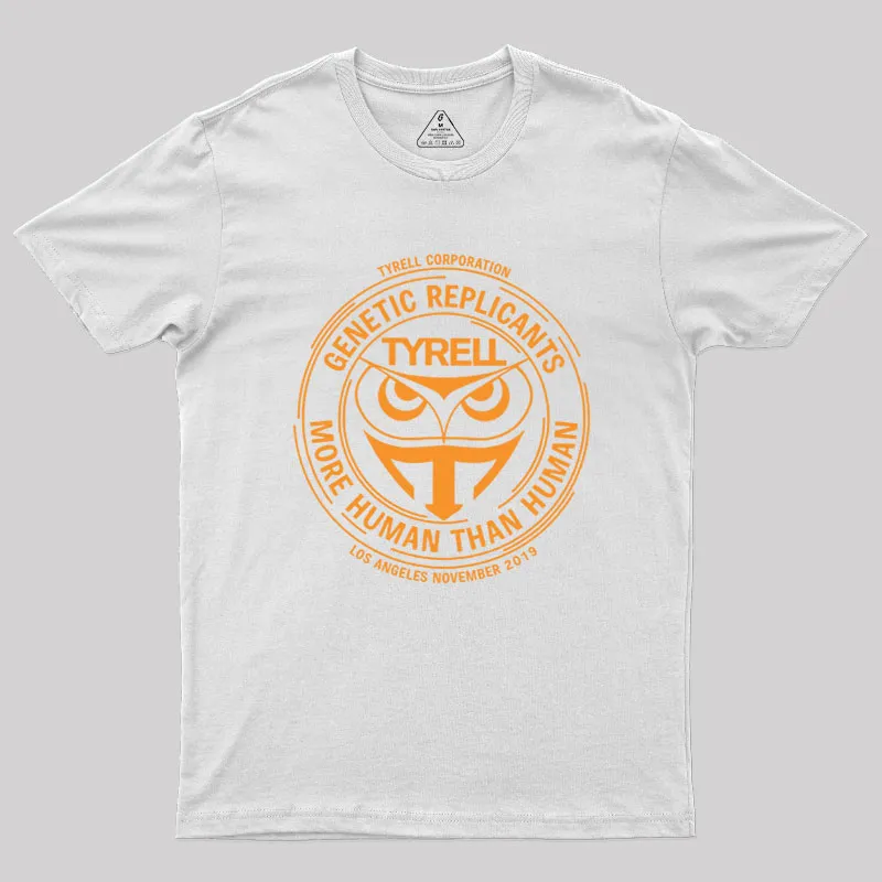 Tyrell Corporation Genetic Replicants Geek T-Shirt - Image 6