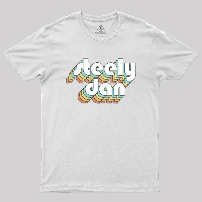 Steely Dan Retro Faded-Style Geek T-Shirt - Image 11