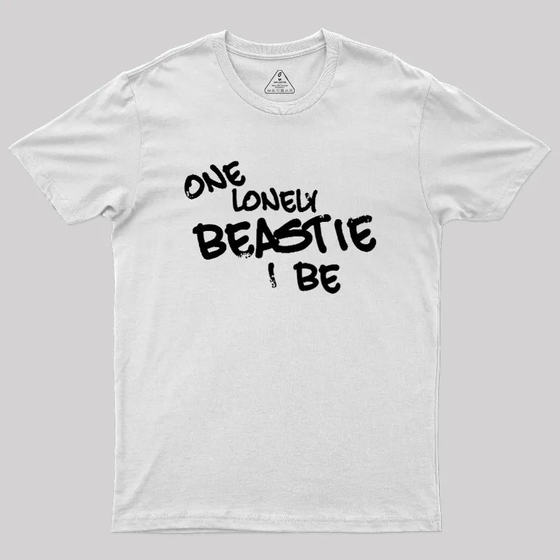 One Lonely Beastie I Be Geek T-Shirt - Image 11