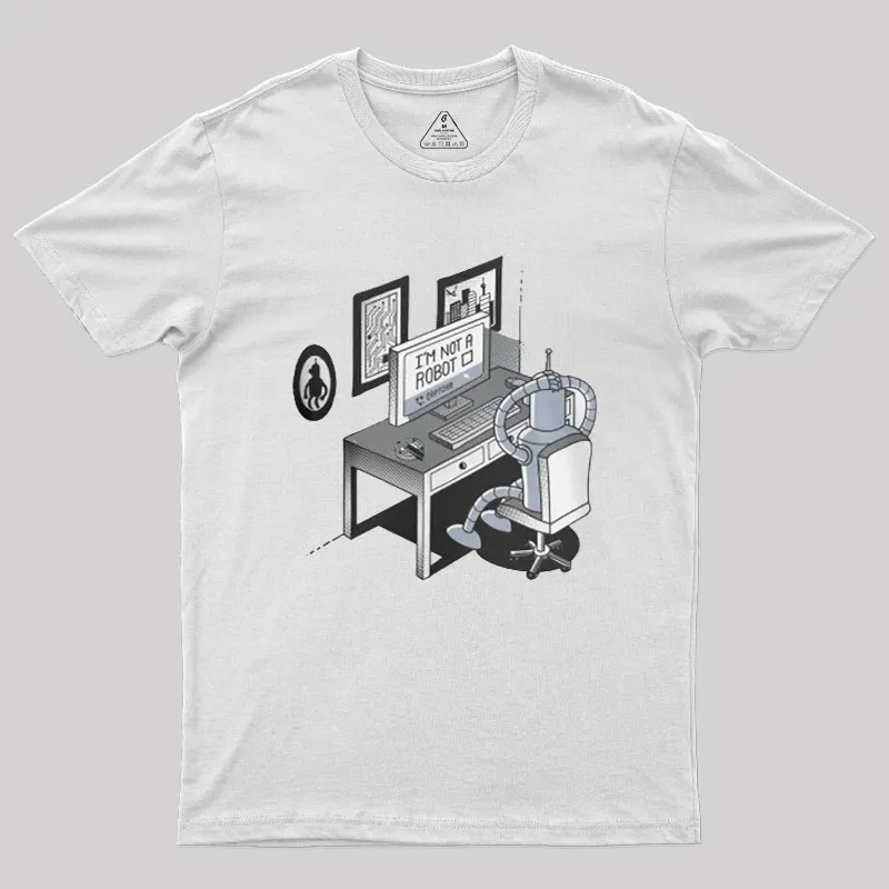 Robot Problems Geek T-Shirt - Image 11