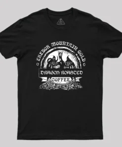 Erebor Mountain Gold Coffee Geek T-Shirt