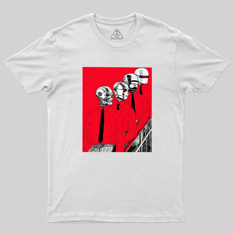 The Man Machines Geek T-Shirt - Image 9