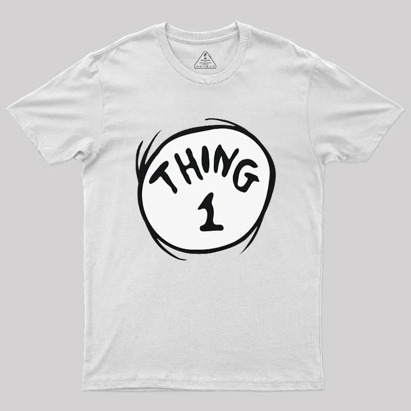 Thing One Cat Geek T-Shirt - Image 10