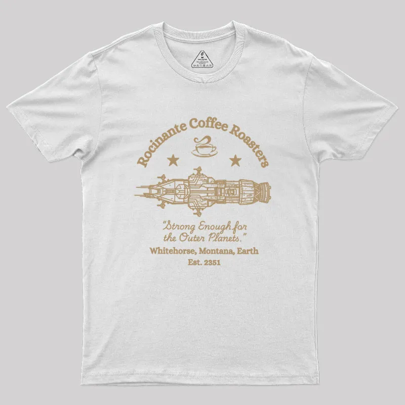 Rocinante Coffee Roasters Geek T-Shirt - Image 11