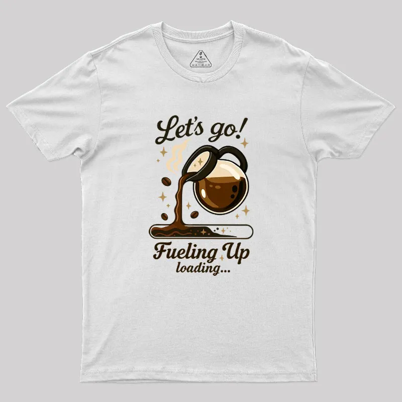 Let's Go Coffee Geek T-Shirt - Image 9