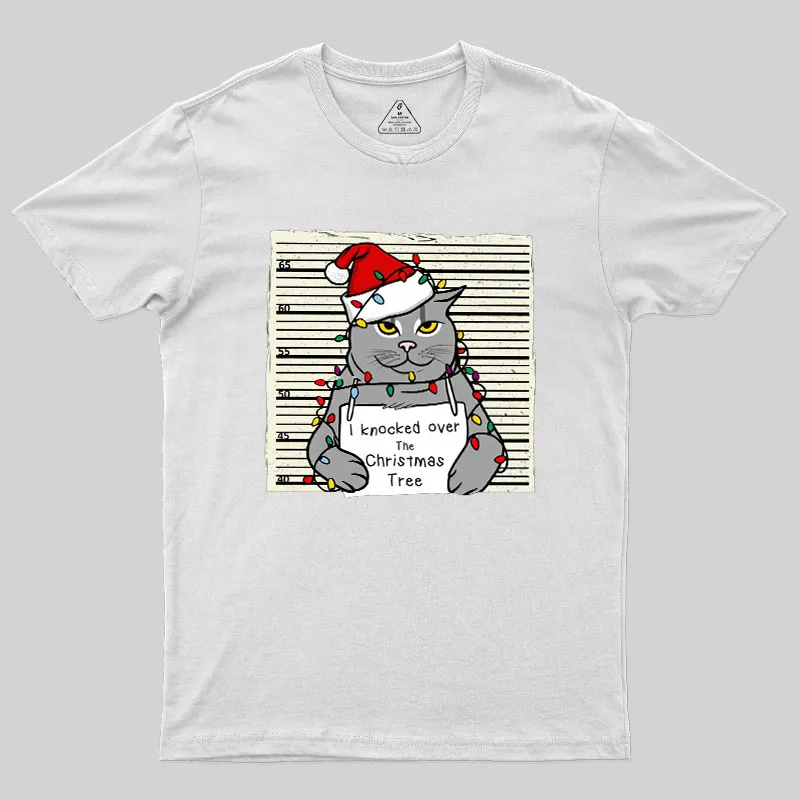 Christmas Cat Geek T-Shirt - Image 11