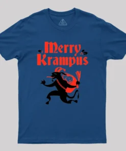 Alternative view of Merry Krampus Geek T-Shirt