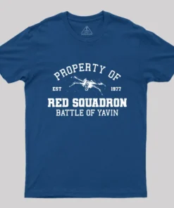 Alternative view of Property of Red Squadron T-Shirt