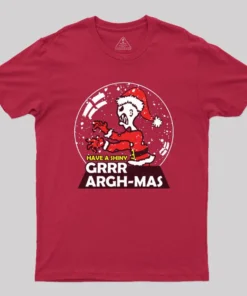 Alternative view of Grrr Argh-Mas T-Shirt