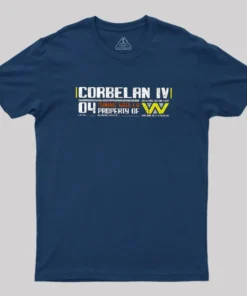 Alternative view of Corbelan IV Geek T-Shirt