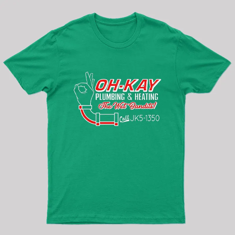 Oh-Kay Plumbing and Heating T-Shirt