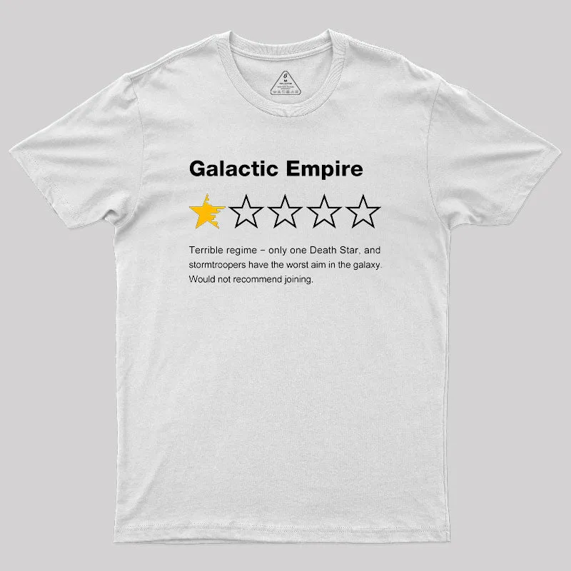Galactic Empire Review T-Shirt - Image 11