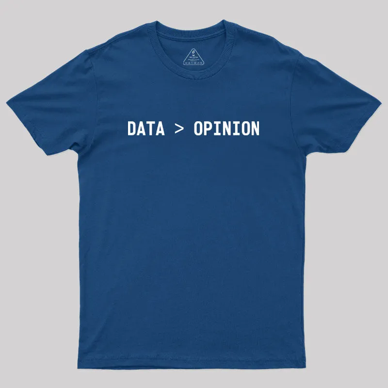 DATA > OPINION Geek T-Shirt - Image 2