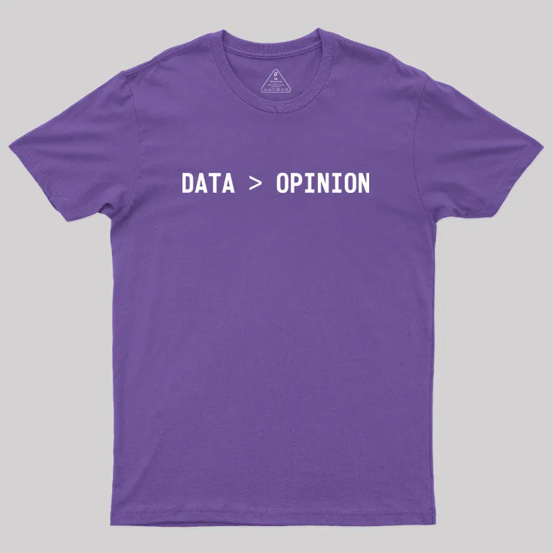 DATA > OPINION Geek T-Shirt - Image 5