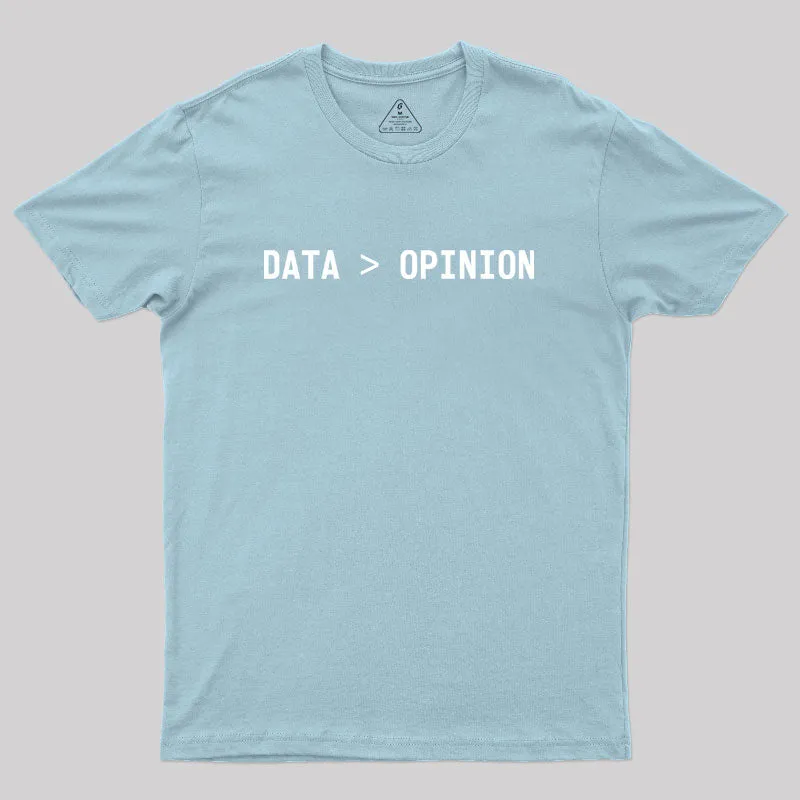 DATA > OPINION Geek T-Shirt - Image 9