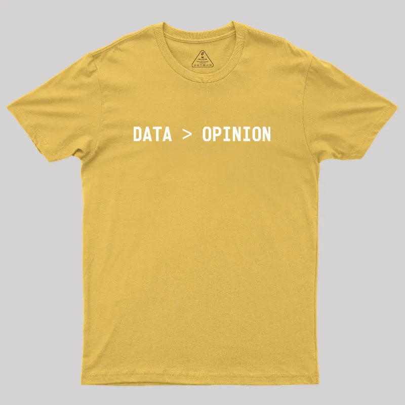 DATA > OPINION Geek T-Shirt - Image 7