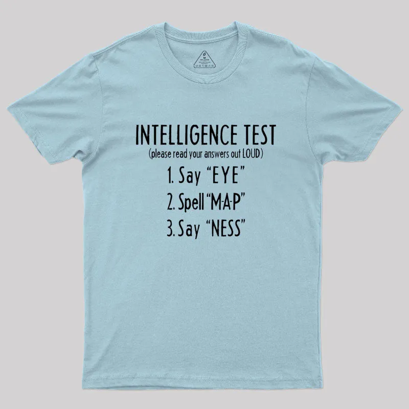 Intelligence Test T-Shirt - Image 8