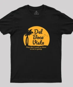 Alternative view of Seinfeld Del Boca Vista Retirement Community Geek T-Shirt