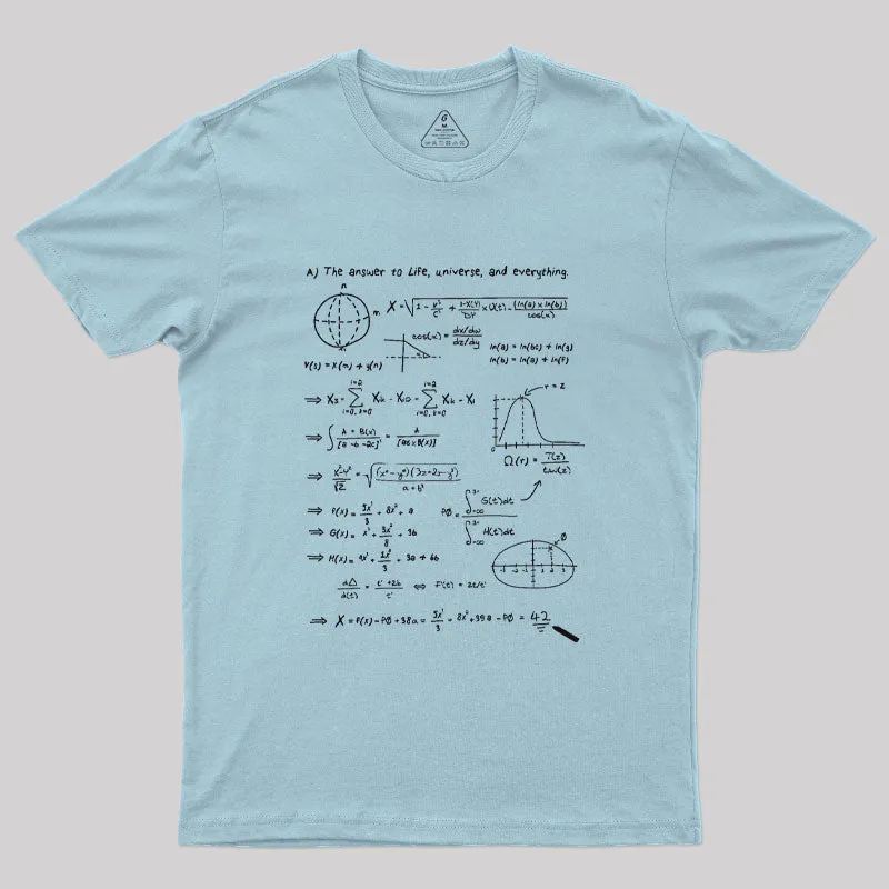 The Answer to Life T-Shirt - Image 9