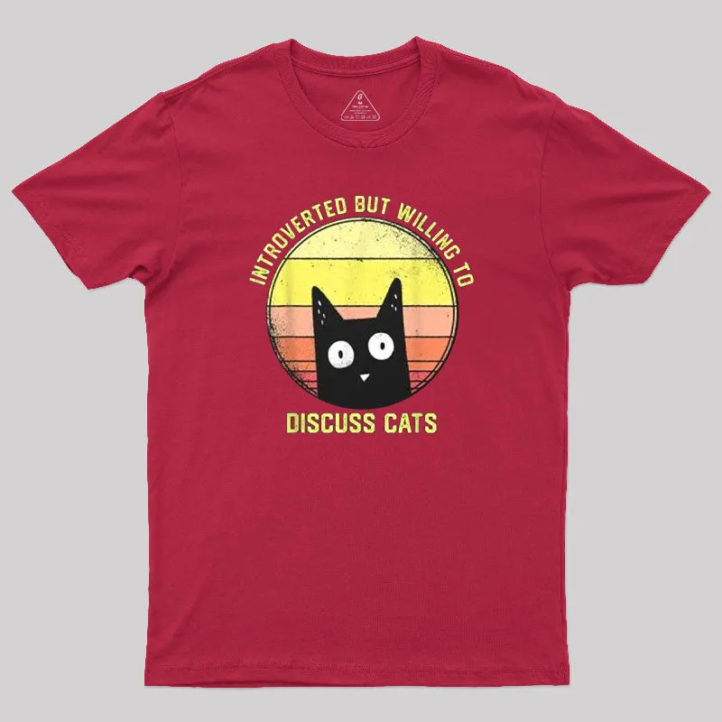 Discuss Cat T-Shirt - Image 7