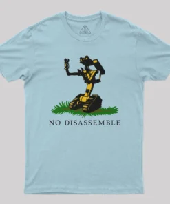 Alternative view of No Disassemble Nerd T-Shirt
